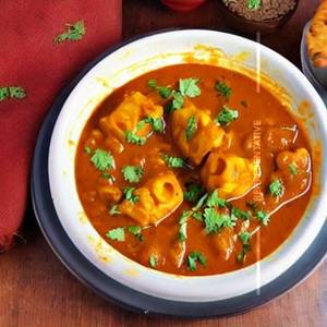Baby Corn Butter Masala (Red Gravy)
