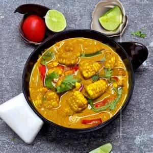 Corn Tomato Curry