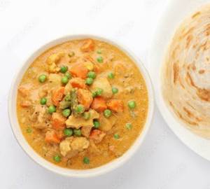 PARATHA WITH VEG KHORMA