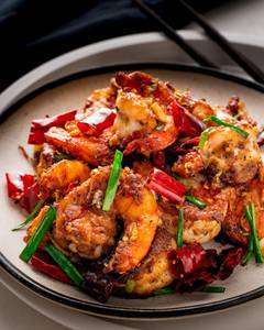 Chiniese Prawn Chilli Fry