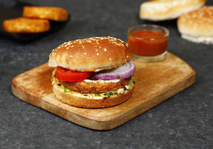 Veg Chicken Burger