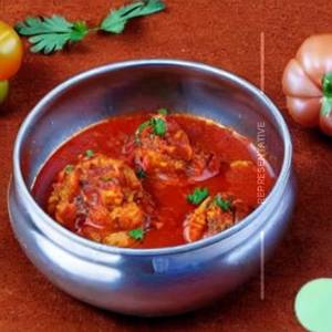 Stuffed Tomato Curry