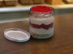Red Velvet Jar Cake