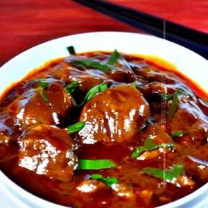 Mushroom Manchurian Gravy