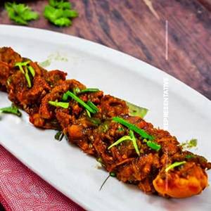Chilli Fish Dry (Bhetki)
