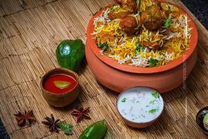 Veg Biryani Handi