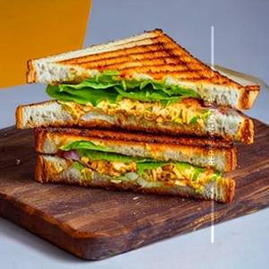 Peri Peri  Sauce Egg Sandwich
