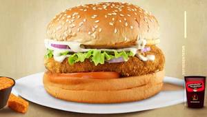 Tandoori Tikka Grilled Chicken Burger