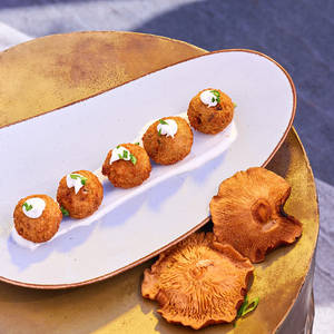 Mushroom Cheese Balls