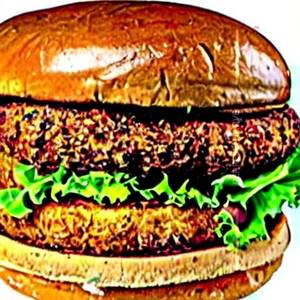 Tandoori Spice Mayo Mutton Burger  (Big Patty)