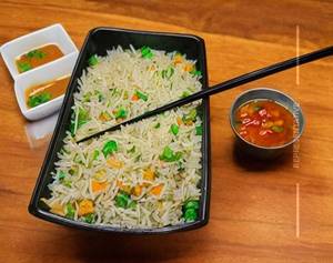Mixed Fried Rice (Beef and Chicken)