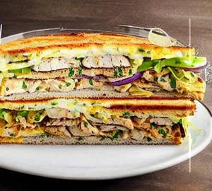 Bread Omelette Chicken Tandoori Mayo Sandwich