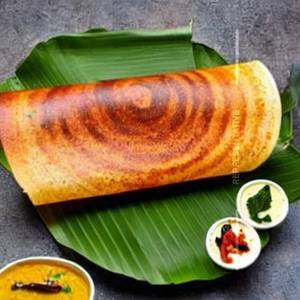 Cheese corn masala dosa butter