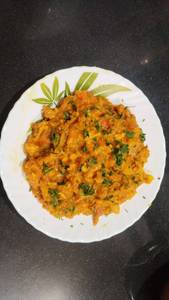 Namkeen vegetable moong dal khichdi [serves 2]