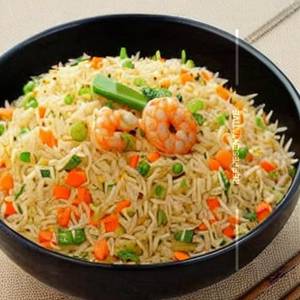 Schezwan Prawn Fried Rice