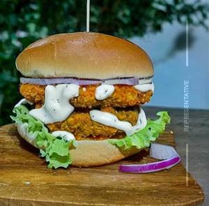 Pav Bhaji Burger 