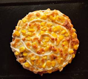 Sweet corn pizza