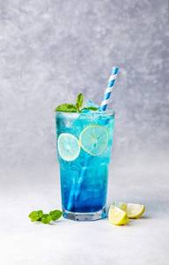 Crazy Blue Ocean Mojito