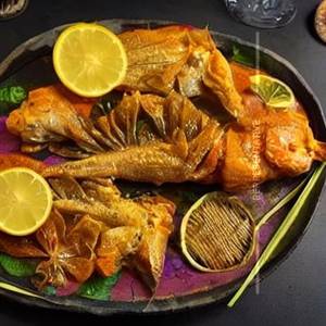 Lemon Fish Dry ( Boneles)