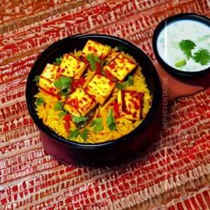 Mexican Schezwan Paneer Rice