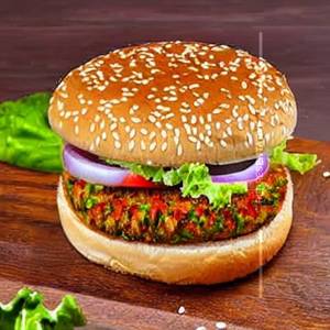 Hot & Spicy Veg Burger