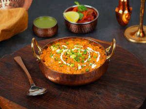 Mushroom Hara Pyaaz Masala