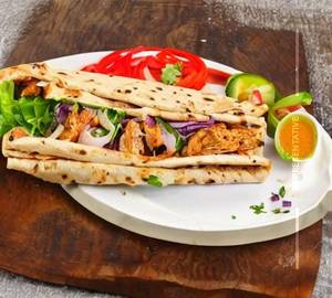 Chilli Garlic Chicken Wrap