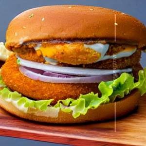 Peri Peri Mayo Prawn Burger