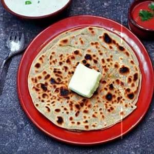 Mexican chicken cheese paratha