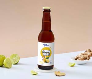 Ginger Lemon Kombucha (Soda Chai)