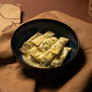 Stuffed Agnolotti With Poppy Seed And Ricotta