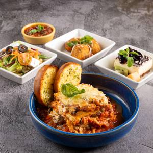 Veg Lasagna Combo