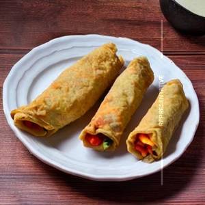 Schezwan Egg Roll