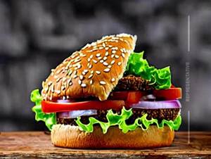 Mexican Salsa Veg Burger