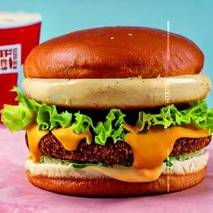 Chilli Mayo  Egg Patty Burger