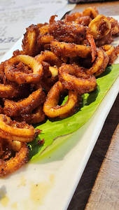 Squid Onion Fry