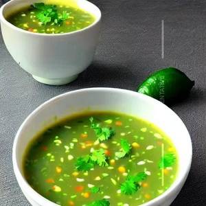 Mix Veg Coriander Lime Soup