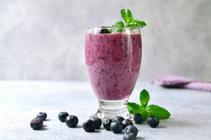 Blueberry Lassi