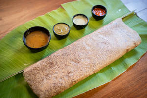 Ragi Plain Dosai (150 Cal.)