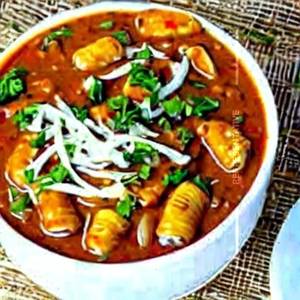 Baby Corn Pepper Gravy