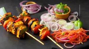 Mushroom tikka