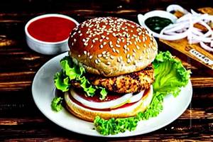 Mexican Grilled Chicken Burger