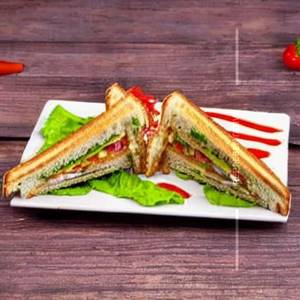 Veg. aloo mix sandwich  [toast] 