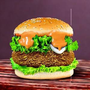 Mint Mayo Veg Burger