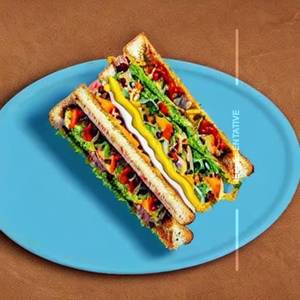 Veggie Burst Sandwich