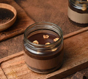 Nutella Hazelnut Mousse Jar Cake