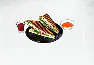 Paneer Tikka  Sandwich