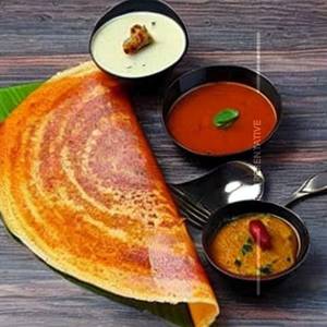 Cheese onion mysore rava sada dosa oil