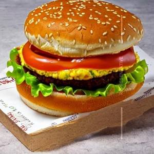 Spicy Egg Patty Burger