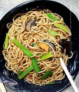 Mushroom Noodles